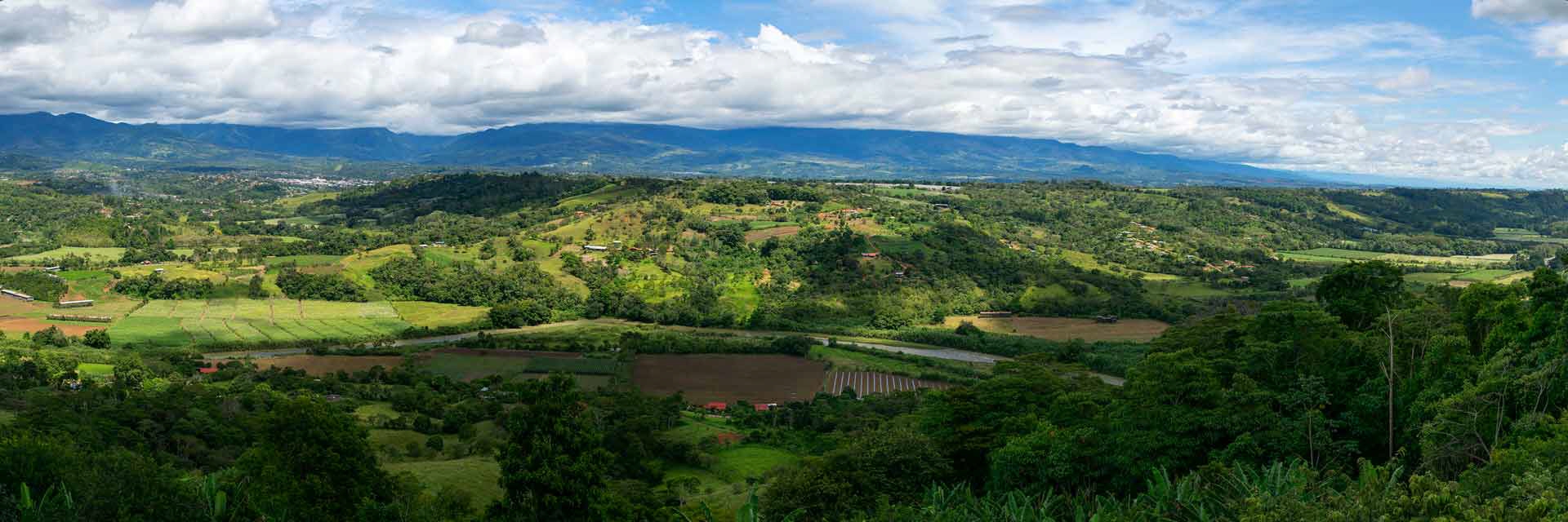 Landschaft bei San Isidro, Costa Rica